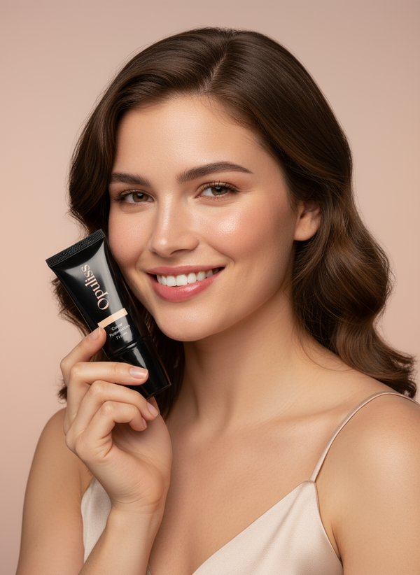 Layer Full Coverage Foundation All Skin Types Silk Finish Long Wearing - Opuliss Beauty