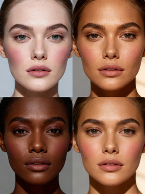 Talc Free Blush Magnolia Silky Natural Flush All Skin Tones On The Go - Opuliss Beauty