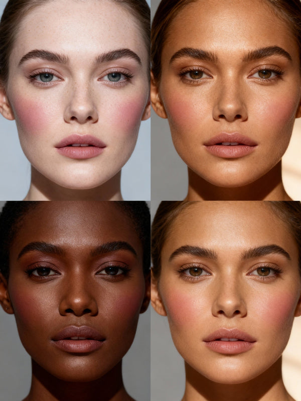 Talc Free Blush Magnolia Silky Natural Flush All Skin Tones On The Go - Opuliss Beauty