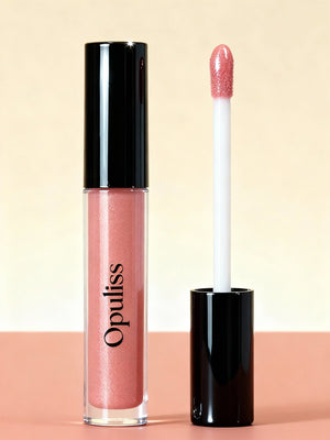 Lip Gloss Liquid Mahogany Fuller Lips Illuminating Shine Everyday Glam - Opuliss Beauty
