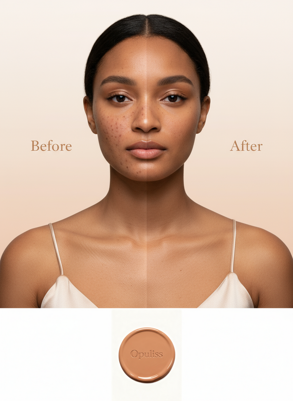 Full Coverage Foundation Mellow Silk Finish Longwear For Skin Tones - Opuliss Beauty