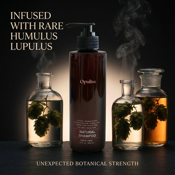 Men's Shampoo With Organic Extracts For Scalp Invigoration