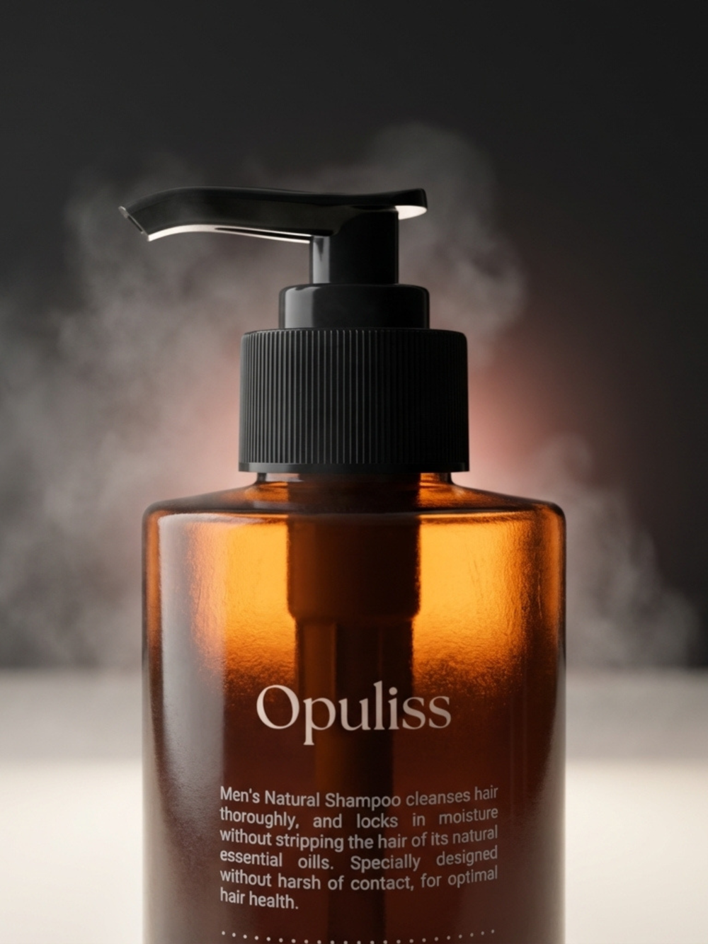 Men's Shampoo With Organic Extracts For Scalp Invigoration