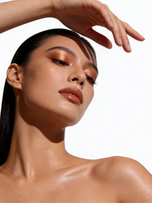 Opuliss Beauty Foundation Mile Beach Buildable Coverage plant derived Glow For All Skin | High-performance vegan cosmetic for professional finish and skin-first wear. | Application and skin interaction view.