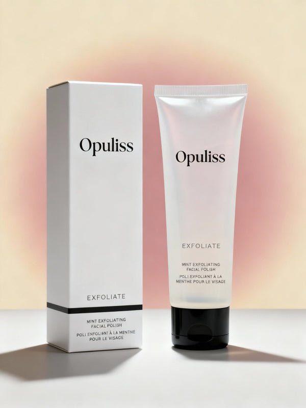 Mint Exfoliating Facial Polish Hydrates All Skin Types Glow