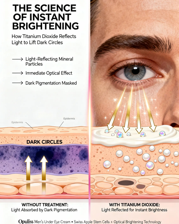 Men's Under Eye Cream Lifts Dark Circles Overnight