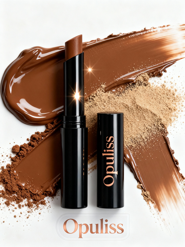 Creme Concealer Stick Pecan For Medium To Deep Skin Matte Multiuse - Opuliss Beauty