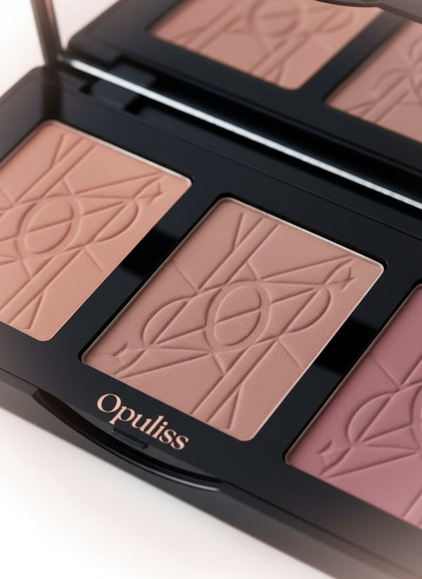 Blush Palette Pinch Buildable Silk Glow Three Shades All Skin Tones - Opuliss Beauty