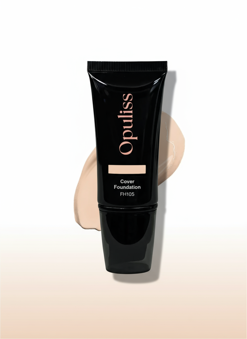 Full Coverage Foundation Pinky Silk Blend Long Wear For All Skin Tones - Opuliss Beauty