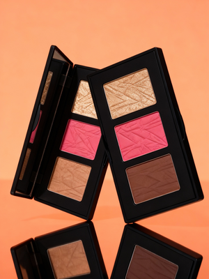 Pro Cheek Palette Buildable Glow Three Shade For Makeup Lovers - Opuliss Beauty