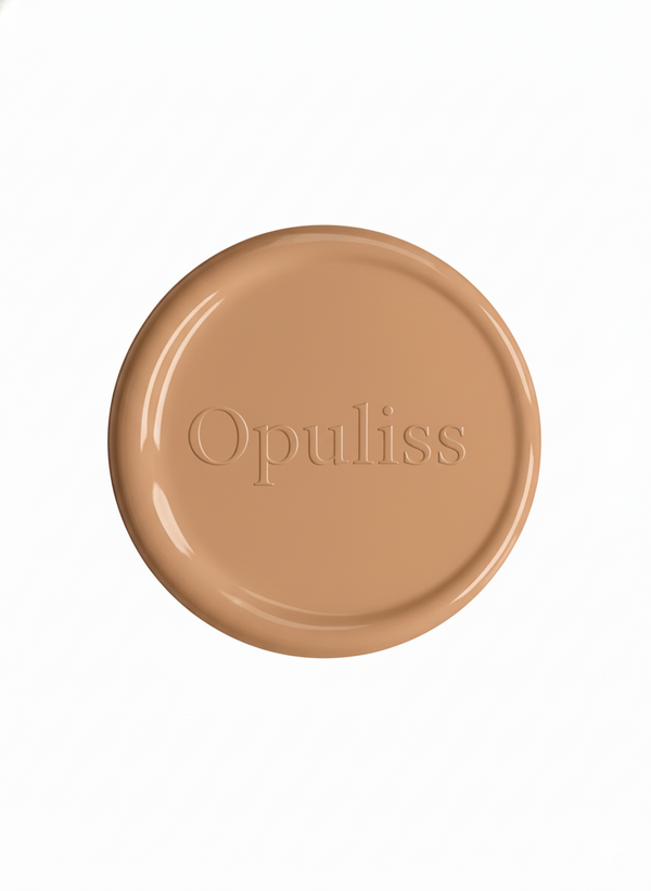 Foundation Caramel Buildable Medium Full Coverage Glow Pro - Opuliss Beauty