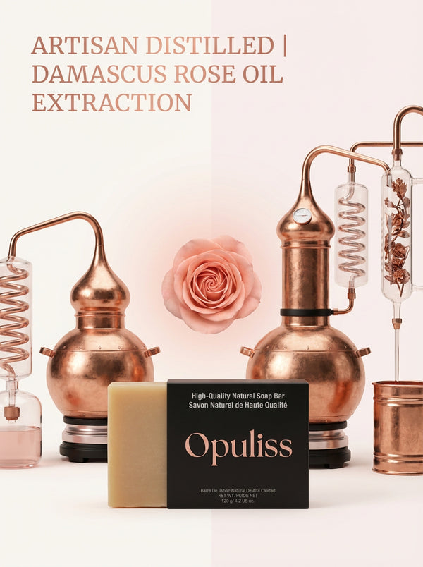 Rose And Honey Soap With Rosehip Extracts For All Skin Types Glow