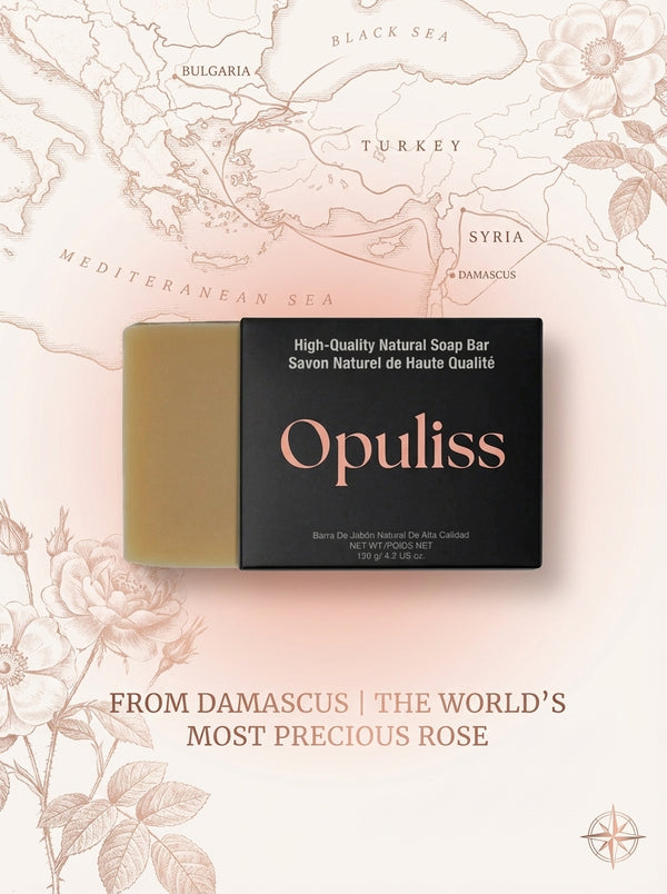 Rose And Honey Soap With Rosehip Extracts For All Skin Types Glow