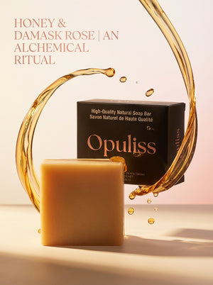 Rose And Honey Soap With Rosehip Extracts For All Skin Types Glow