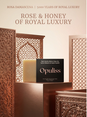 Rose And Honey Soap With Rosehip Extracts For All Skin Types Glow