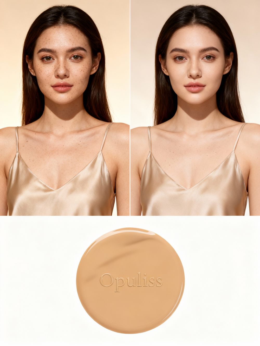 Full Coverage Foundation Sand For All Skin Tones Long Wear Silk