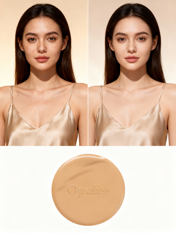Full Coverage Foundation Sand For All Skin Tones Long Wear Silk - Opuliss Beauty