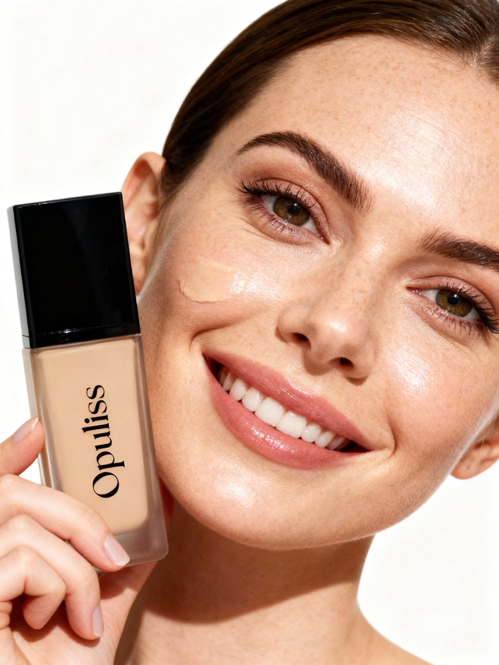Opuliss Beauty Foundation Seashell Buildable plant derived Glow Coverage For All Skin Types