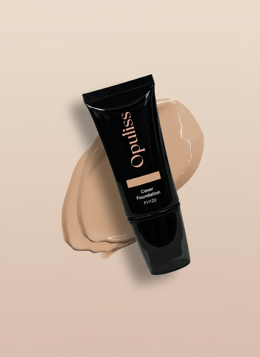 Full Coverage Foundation Seashell Long Wear All Skin Tones - Opuliss Beauty