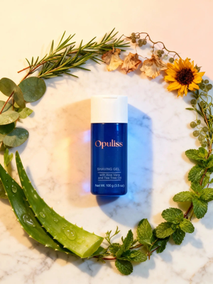 Aloe Shaving Gel For Men Hydrates Skin With Rich Calming Foam