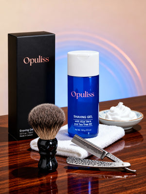 Aloe Shaving Gel For Men Hydrates Skin With Rich Calming Foam