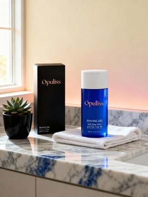 Aloe Shaving Gel For Men Hydrates Skin With Rich Calming Foam