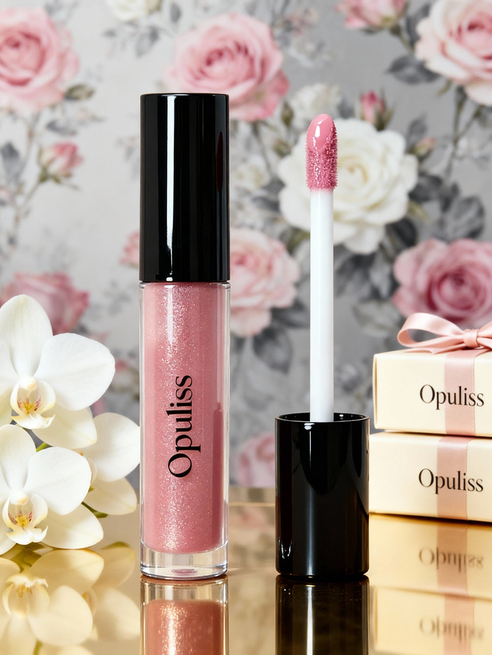 Lip Gloss Sienna Illuminating Shine For Everyday Glam - Opuliss Beauty