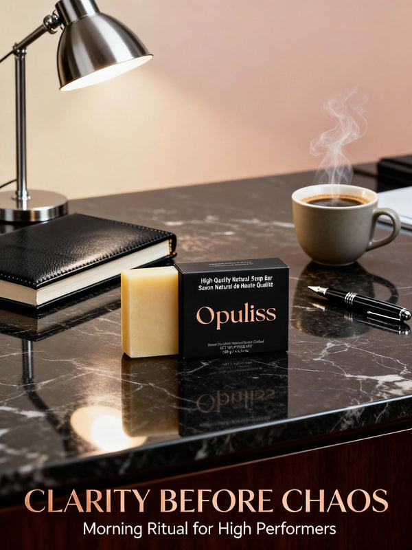 Eucalyptus Peppermint Natural Soap For Stress Relief Morning Routine