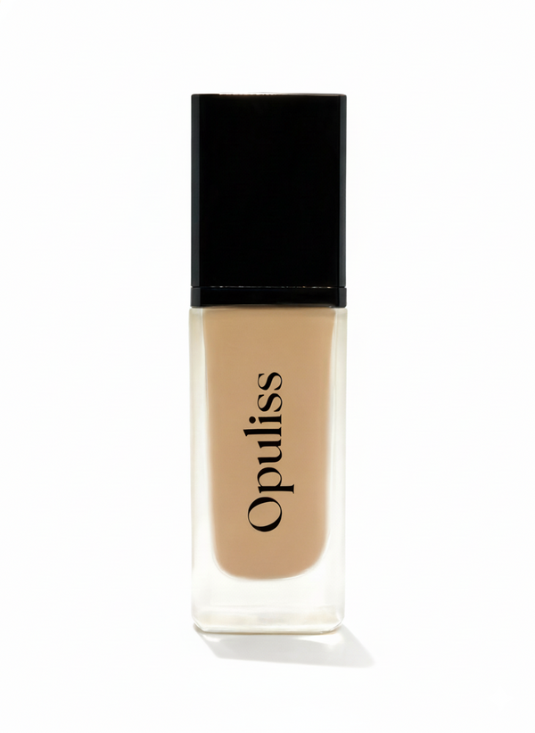 Foundation Spiced Honey Buildable Coverage Radiant Dewy Glow Everyday - Opuliss Beauty