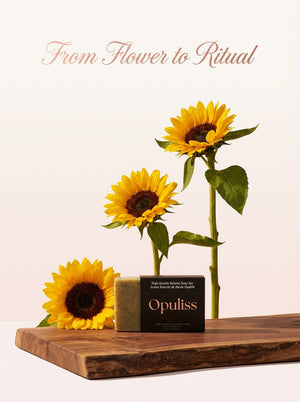 Sunflower Goddess Soap Moisture Lock With Vitamin E For All Skin Types