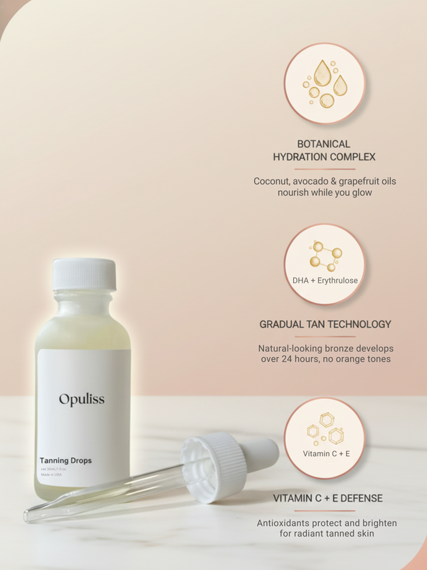 Gradual Tanning Drops Hydration Glow For All Skin Types