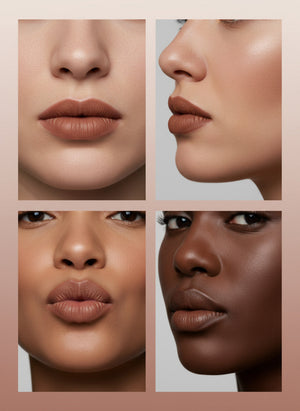 Matte Lip Stain Taupe Long Lasting Buildable Doe Applicator Busy Pros - Opuliss Beauty