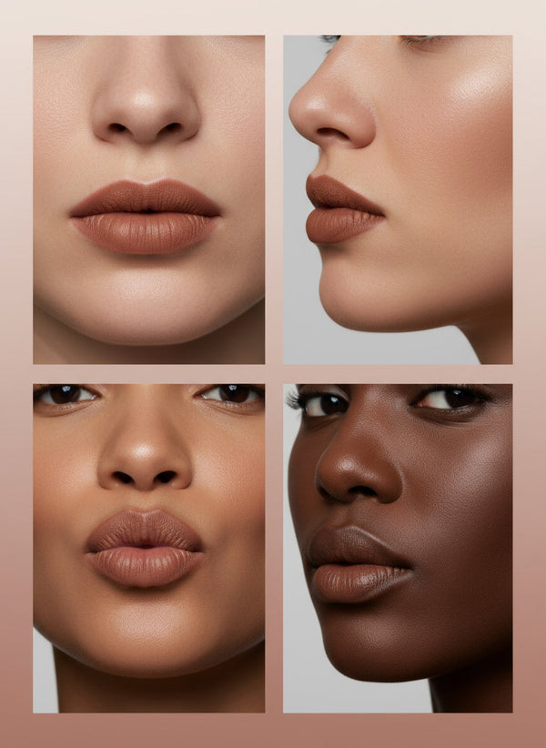 Matte Lip Stain Taupe Long Lasting Buildable Doe Applicator Busy Pros - Opuliss Beauty