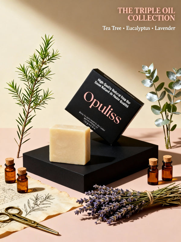 Tea Tree Healing Soap For Acne Prone Skin With Eucalyptus Lavender