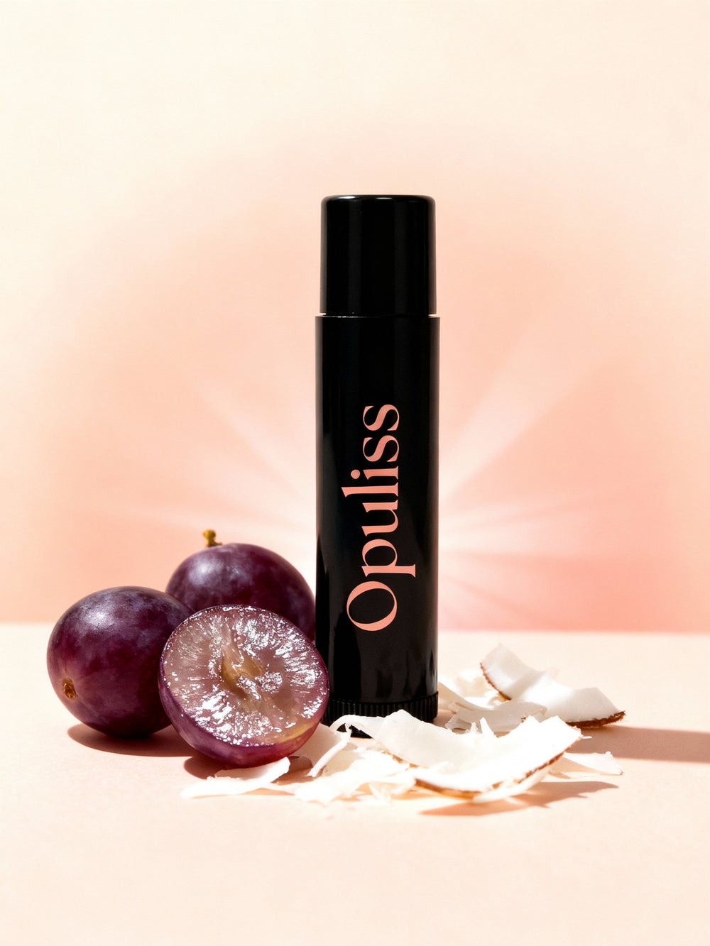 Vegan Lip Balm Unscented Plant Oils For Sensitive Lips Moisture - Opuliss Beauty