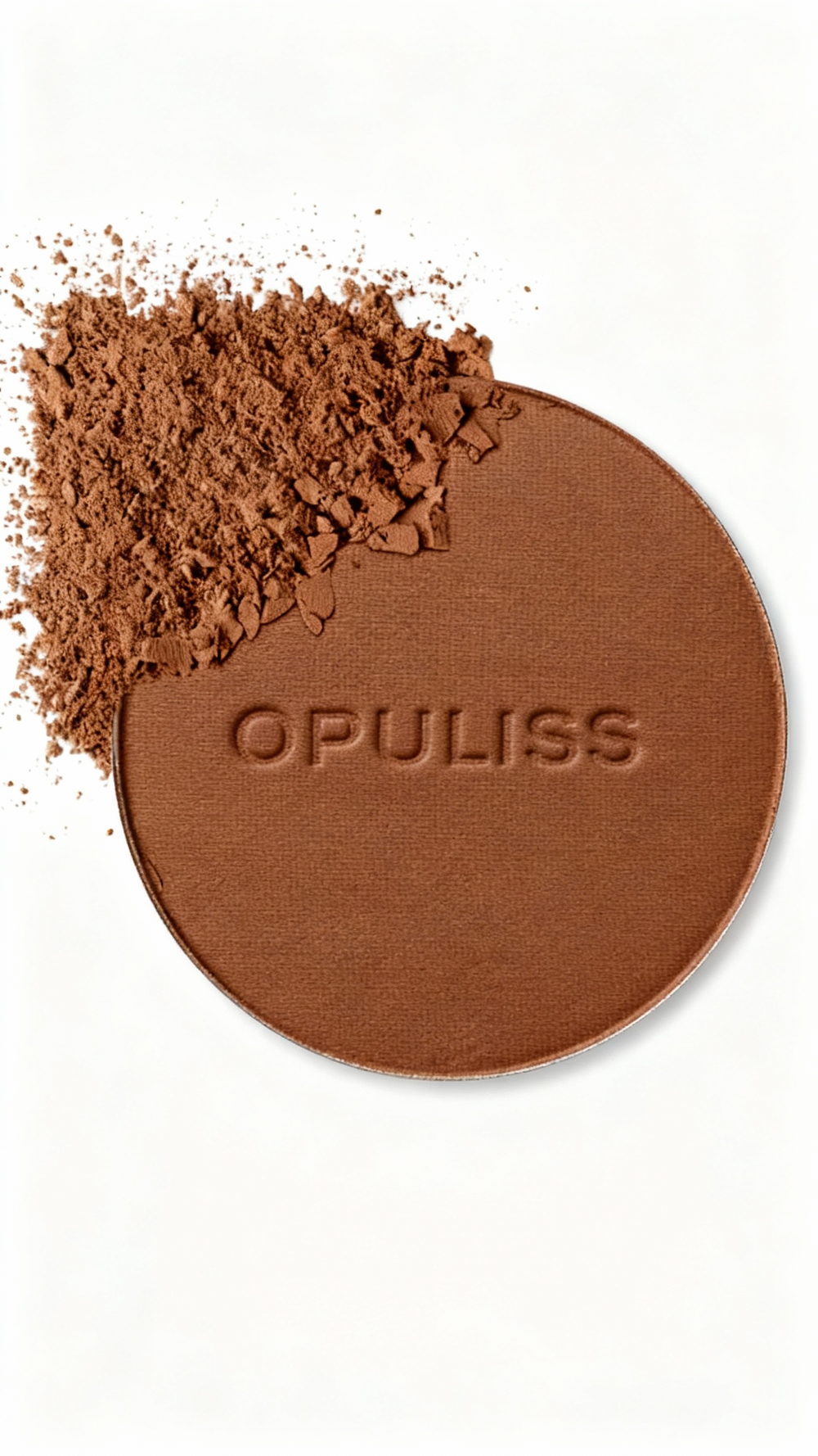 Powder Foundation Buildable Coverage Walnut Matte For On The Go - Opuliss Beauty