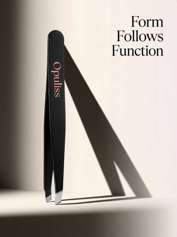 Precision Slanted Tip Tweezers For Brows Ingrown Hair Removal For Pros