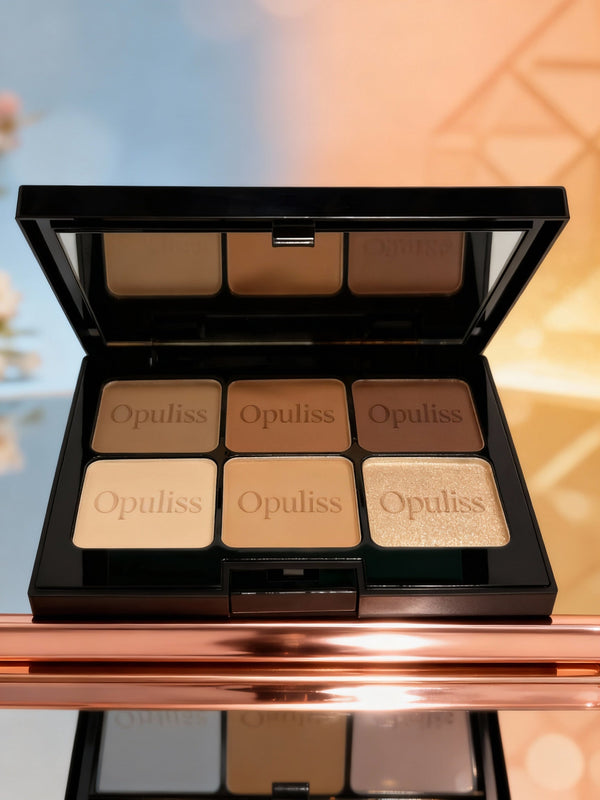 Eyeshadow La Creme Palette Creamy Buildable Six Shade Everyday Glam - Opuliss Beauty