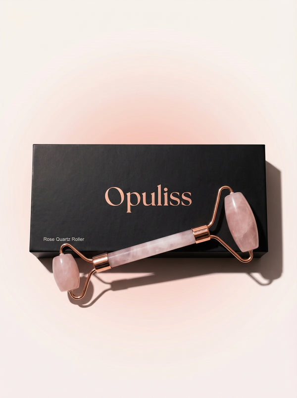 Rose Quartz Roller For All Skin Types Reduces Puffiness