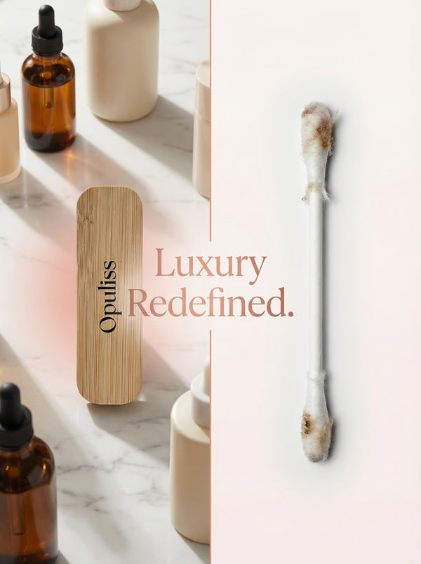 Reusable Makeup Swabs Silicone Dual Tips Bamboo Sticks Eco Conscious