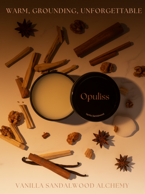 Solid Fragrance Vanilla Sandalwood Long Lasting For On The Go Pros