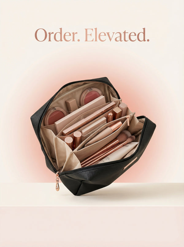 Everywhere Waterproof Travel Makeup Bag Collapsible