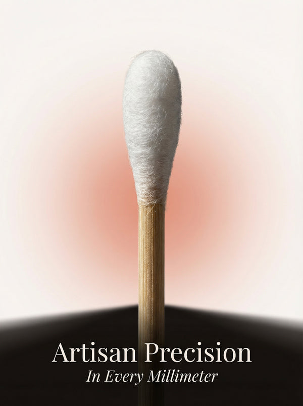 Biodegradable Cotton Swabs UltraSoft for Makeup Touchups Beauty Lovers