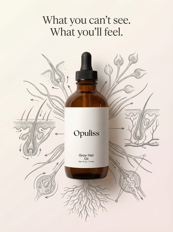 Grow Hair Oil For Longer Stronger Hair Nourishing Growth All Types