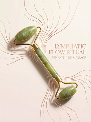 Jade Roller Skincare Enthusiasts Boosts Lymphatic Drainage Spa Glow