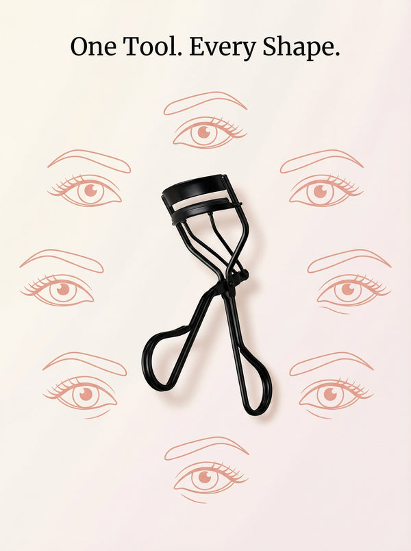 Pro Eyelash Curler Silicone Pad Pinch Free For All Eye Shapes