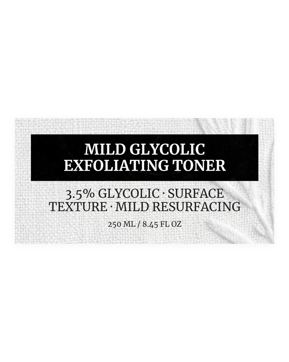 MILD GLYCOLIC EXFOLIATING TONER