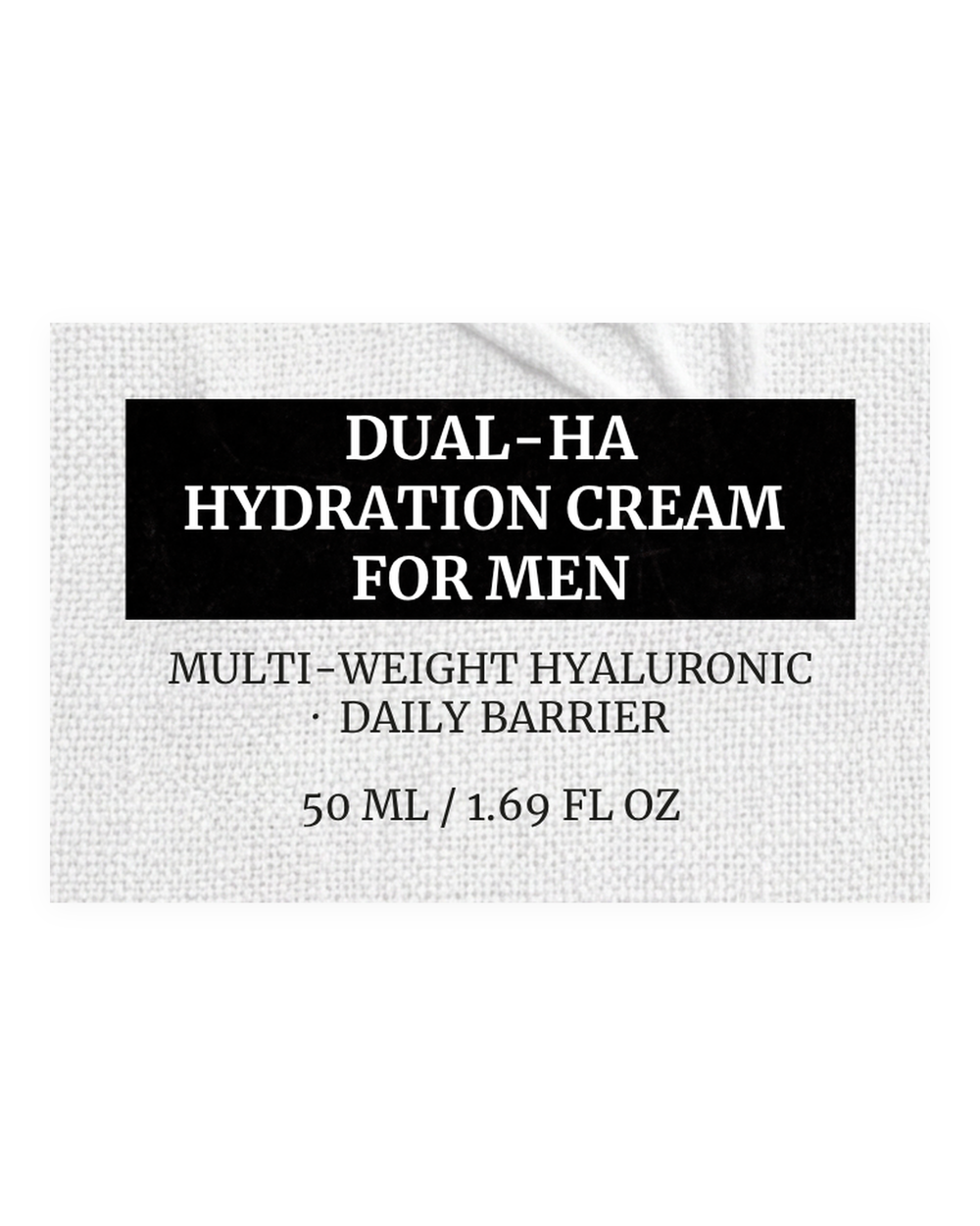 DUAL-HA HYDRATION CREAM FOR MEN