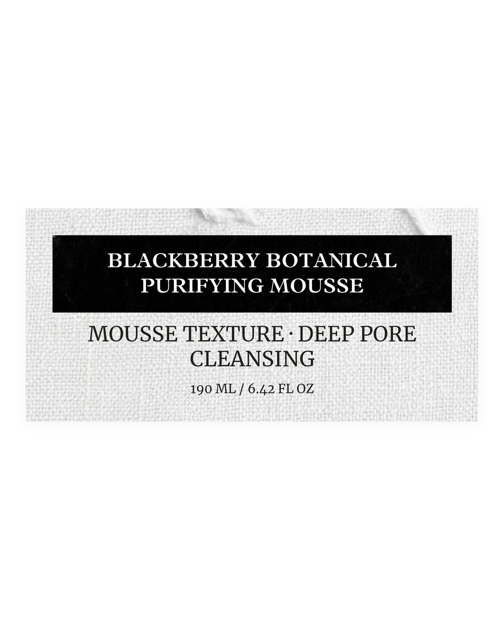 BLACKBERRY BOTANICAL PURIFYING MOUSSE