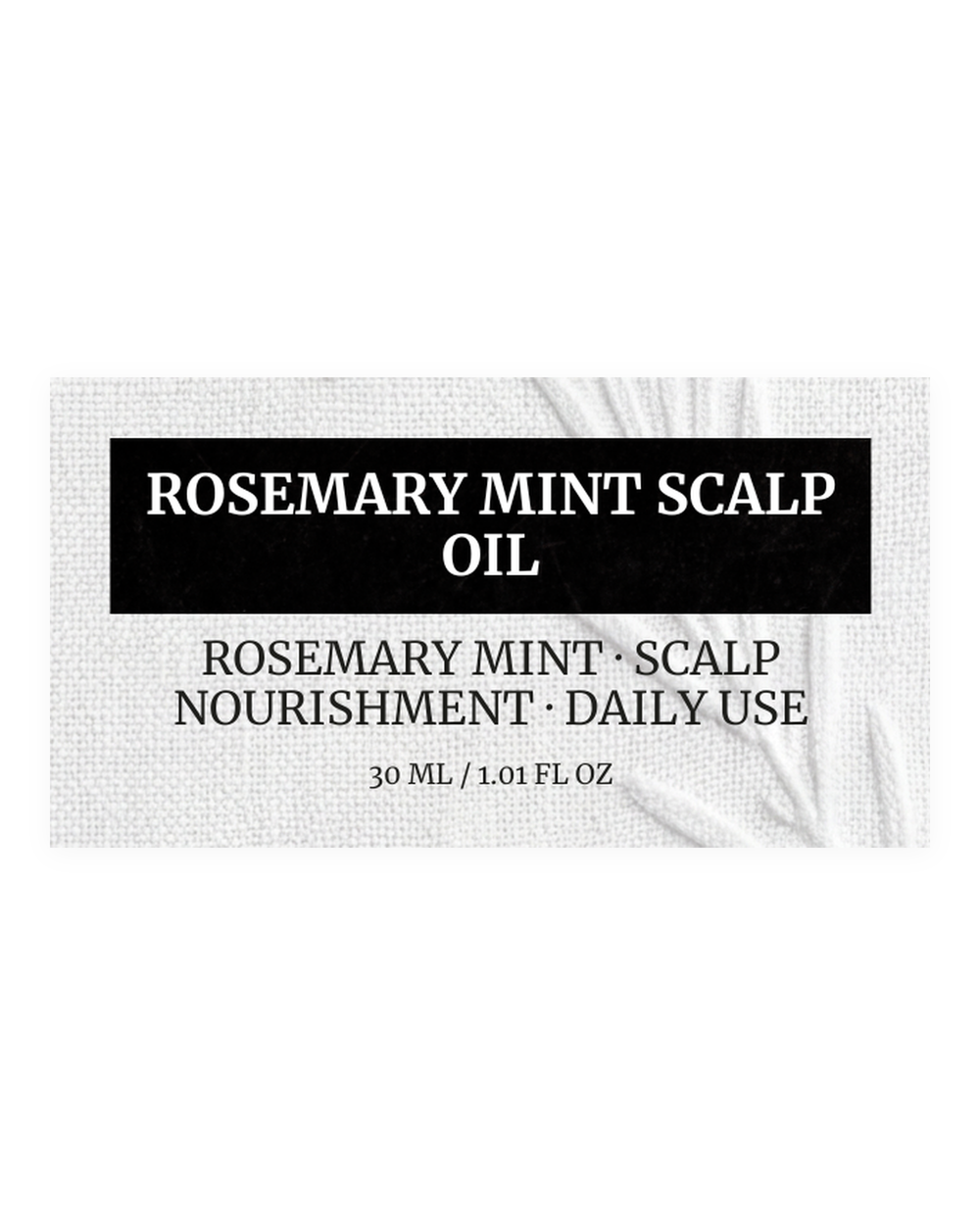 ROSEMARY MINT SCALP OIL